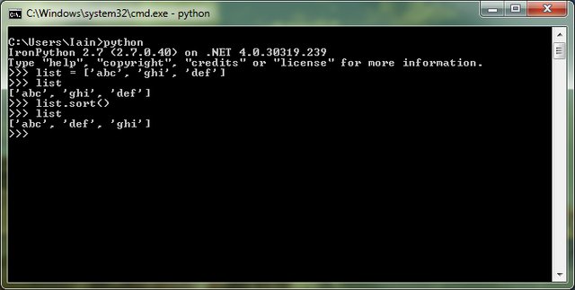 Simple WPF IronPython Application